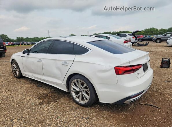 WAUANCF51LA009201 2020 AUDI A5 Белый Задняя левая четверть