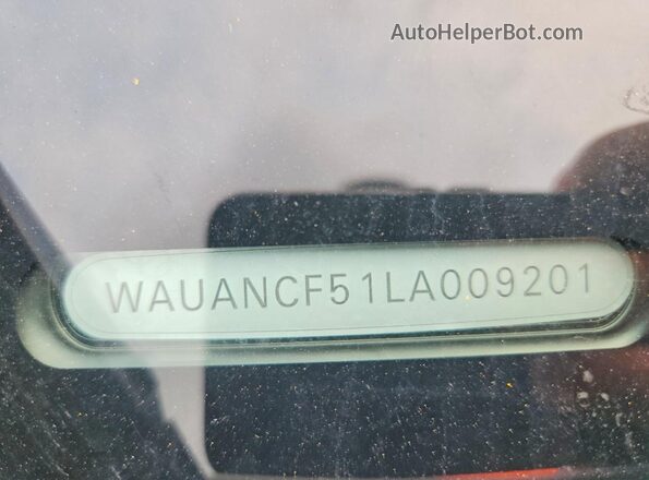 WAUANCF51LA009201 2020 AUDI A5 Белый Вид подкапотного пространства