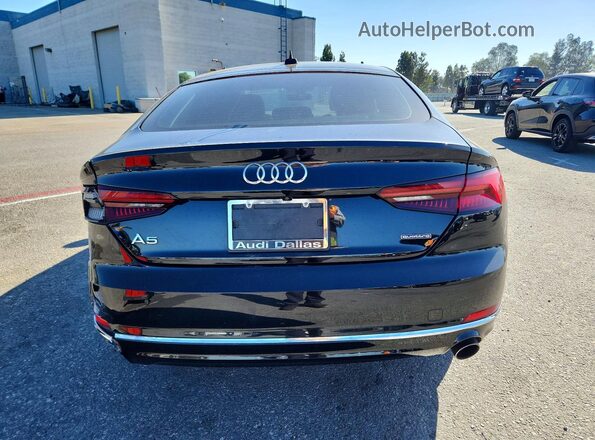 WAUANCF52KA044120 2019 AUDI A5 Black უკანა ხედი