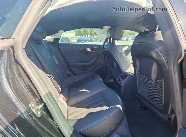 WAUANCF52KA044120 2019 AUDI A5 Black უკანა სავარძლების ხედი