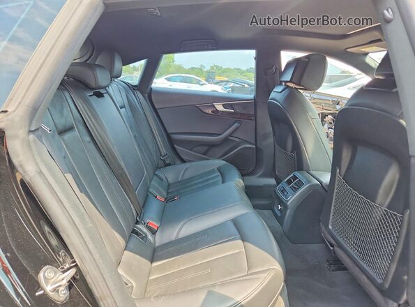 WAUANCF56KA054262 2019 AUDI A5 Black Vista de los asientos traseros