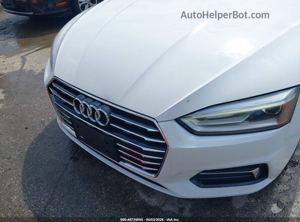 WAUANCF5XJA103641 2018 AUDI A5 White Vista frontal