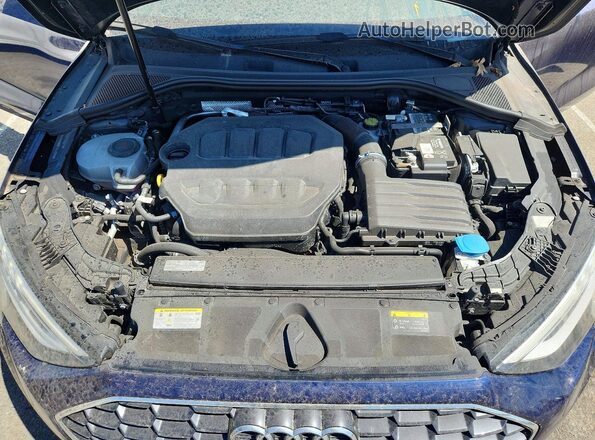 WAUAUDGY0PA042004 2023 AUDI A3 Blue Widok wnętrza z tyłu