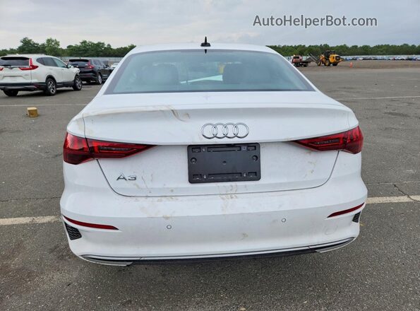 WAUAUDGY3RA083746 2024 AUDI A3 White Rear view