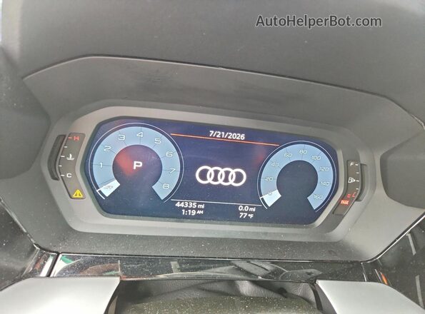 WAUAUDGY3RA083746 2024 AUDI A3 White Instrument cluster view
