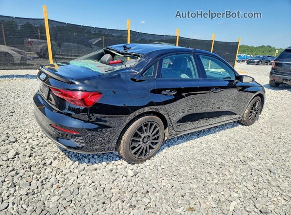 WAUAUDGY9PA061330 2023 AUDI A3 Black Задня права чверть