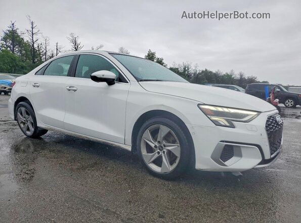 WAUAUDGYXPA118649 2023 AUDI A3 White Front right