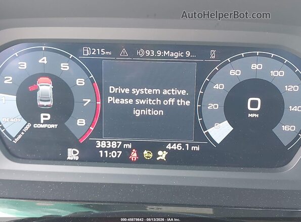 WAUAUDGYXRA128326 2024 AUDI A3 Black Вид задніх сидінь