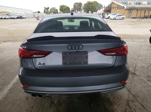 WAUAUGFF1J1040934 2018 AUDI A3 Gray Vista trasera