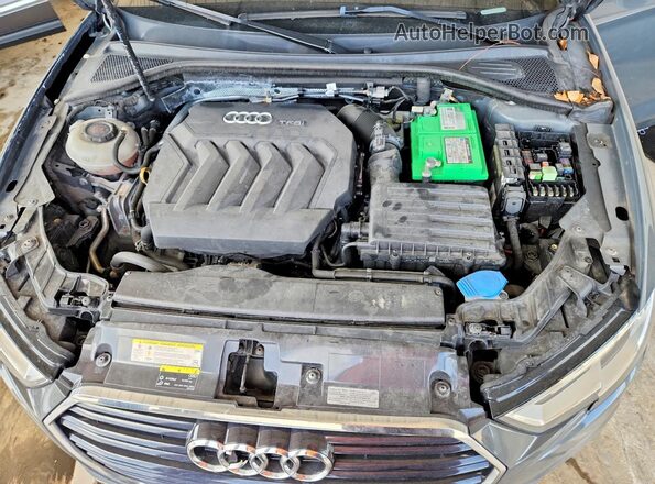 WAUAUGFF1K1014769 2019 AUDI A3 Gray უკანა სალონის ხედი