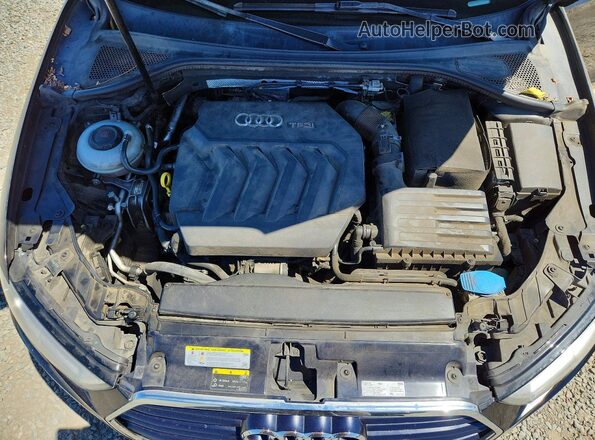 WAUAUGFF4J1002954 2018 AUDI A3 Black Вид задньої частини салону