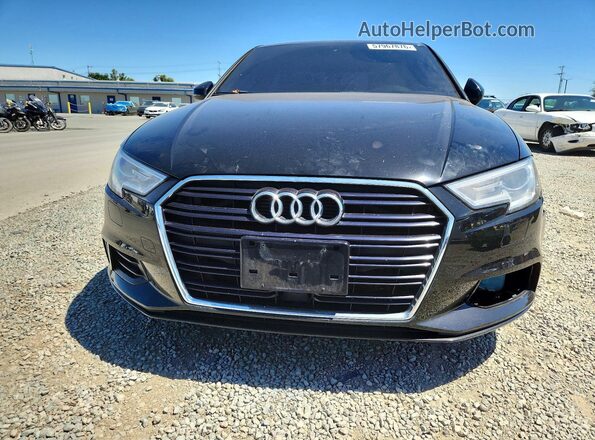 WAUAUGFF4J1002954 2018 AUDI A3 Black Вид спереду