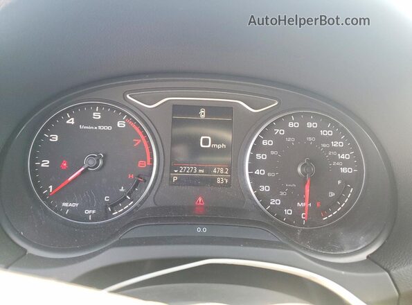WAUAUGFF4LA040753 2020 AUDI A3 Black ხელსაწყოთა პანელის ხედი