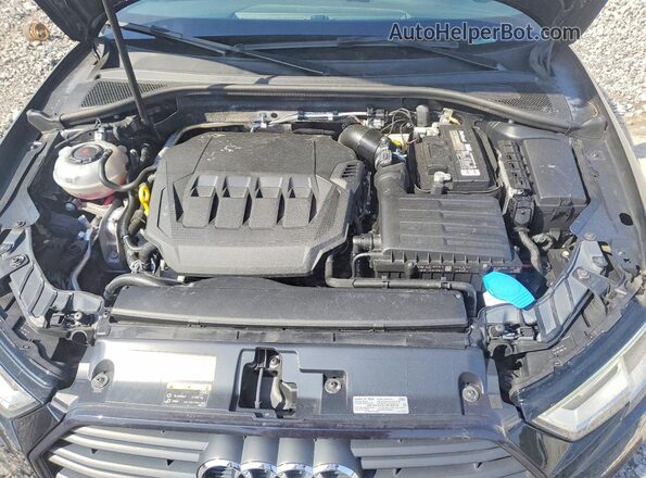 WAUAUGFF4LA040753 2020 AUDI A3 Black უკანა სალონის ხედი