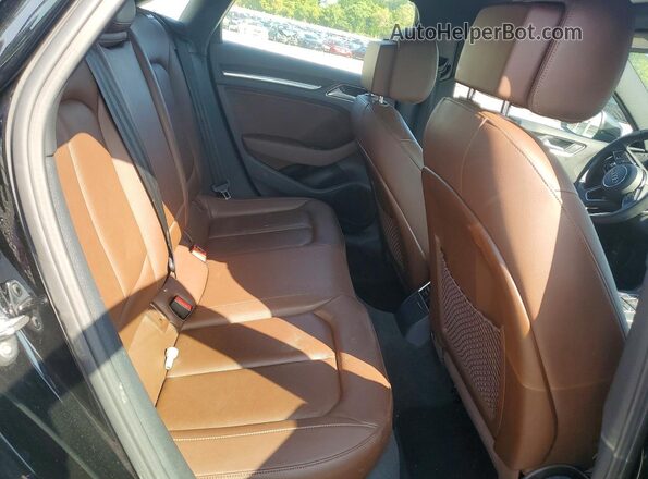 WAUAUGFF4LA040753 2020 AUDI A3 Black უკანა სავარძლების ხედი