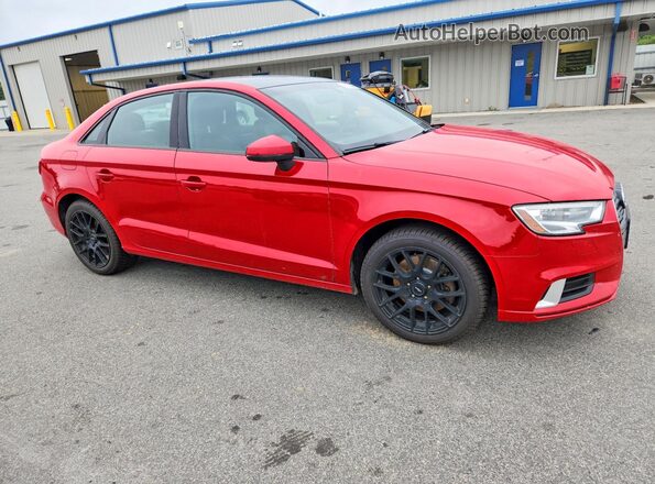 WAUAUGFF5H1043264 2017 AUDI A3 Red Delantero derecho