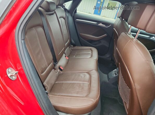 WAUAUGFF5H1043264 2017 AUDI A3 Red Vista de los asientos traseros