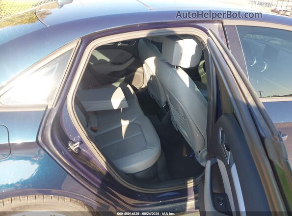 WAUAUGFF5J1020458 2018 AUDI A3 Синий Вид наклейки с VIN-кодом