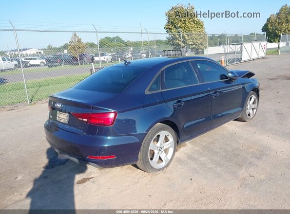 WAUAUGFF5J1020458 2018 AUDI A3 Синий Задняя правая четверть
