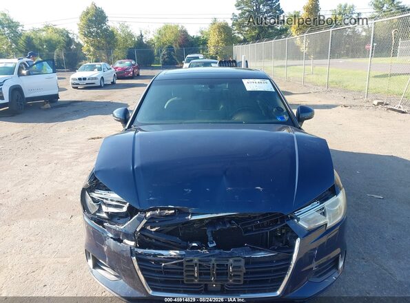 WAUAUGFF5J1020458 2018 AUDI A3 Синий Вид щитка приборов