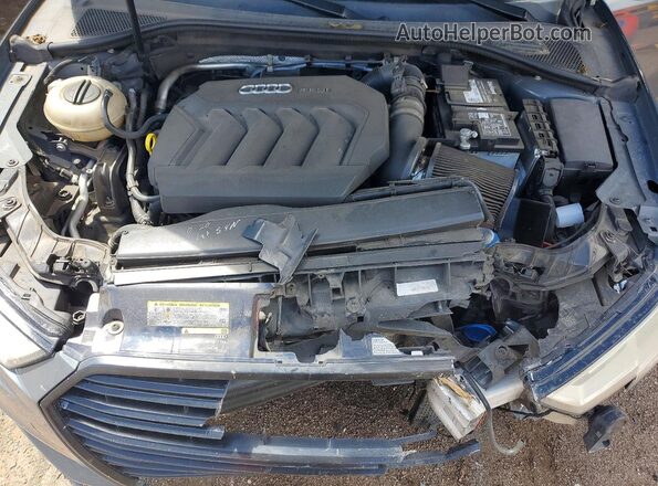 WAUAUGFF6H1041345 2017 AUDI A3 Gray Widok wnętrza z tyłu