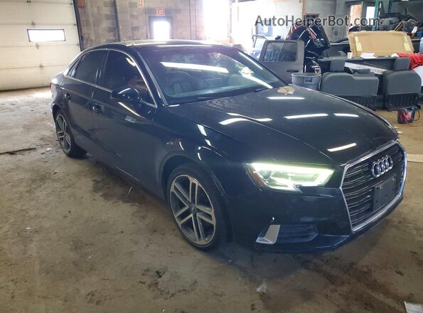WAUAUGFF6LA016759 2020 AUDI A3 Черный Передняя правая четверть