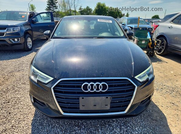 WAUAUGFF7J1086865 2018 AUDI A3 Black წინა ხედი