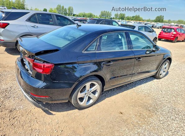 WAUAUGFF7J1086865 2018 AUDI A3 Black უკანა მარჯვენა