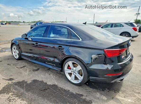 WAUB1GFF0H1079411 2017 AUDI S3 Черный Задняя правая четверть