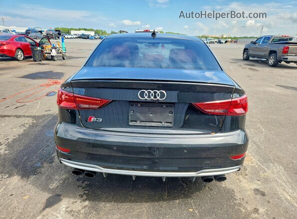 WAUB1GFF0H1079411 2017 AUDI S3 Черный Вид салона спереди