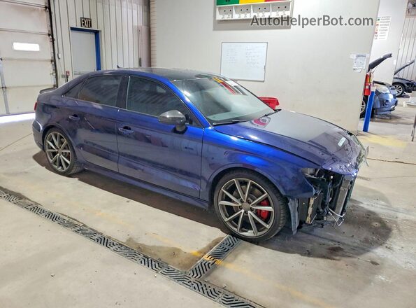 WAUB1GFF5H1053547 2017 AUDI S3 Blue Առջևի աջ