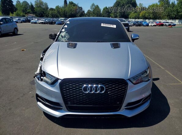 WAUB1GFF8G1044856 2016 AUDI S3 Silver Вид спереду