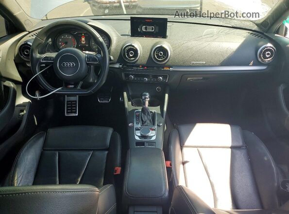 WAUB1GFF8G1044856 2016 AUDI S3 Silver Вид панелі приладів