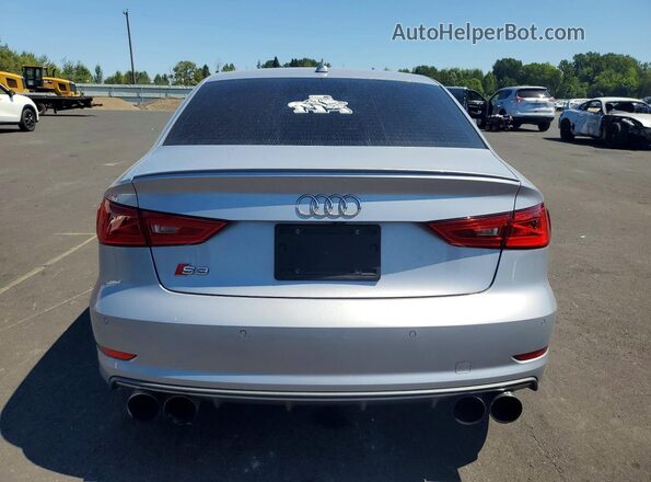 WAUB1GFF8G1044856 2016 AUDI S3 Silver Вид ззаду