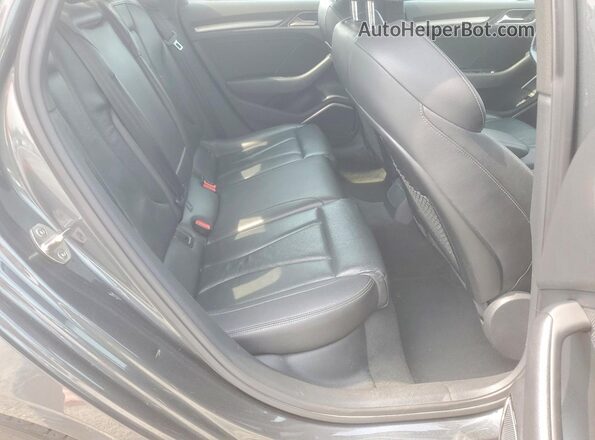 WAUB1GFF9J1032786 2018 AUDI S3 Gray Հետևի նստատեղերի տեսք