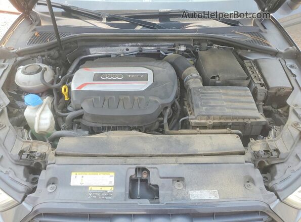 WAUB1GFF9J1032786 2018 AUDI S3 Gray Սալոնի հետևի տեսք