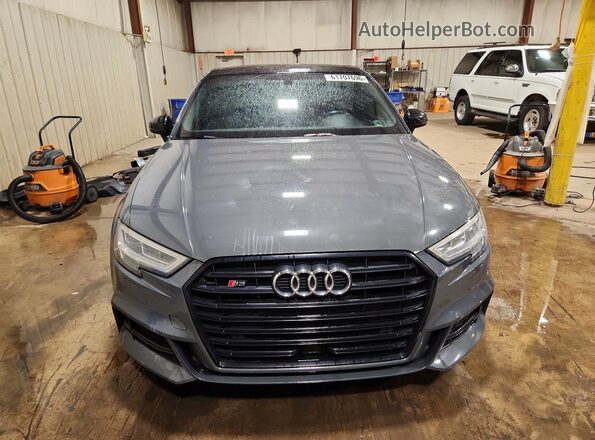 WAUB1HFF4KA099660 2019 AUDI S3 Gray Vista frontal