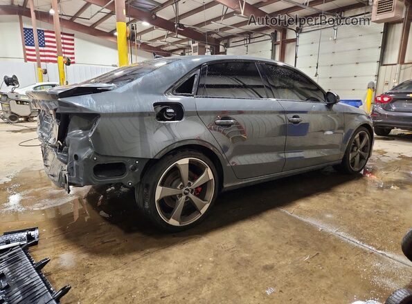 WAUB1HFF4KA099660 2019 AUDI S3 Gray Trasero derecho