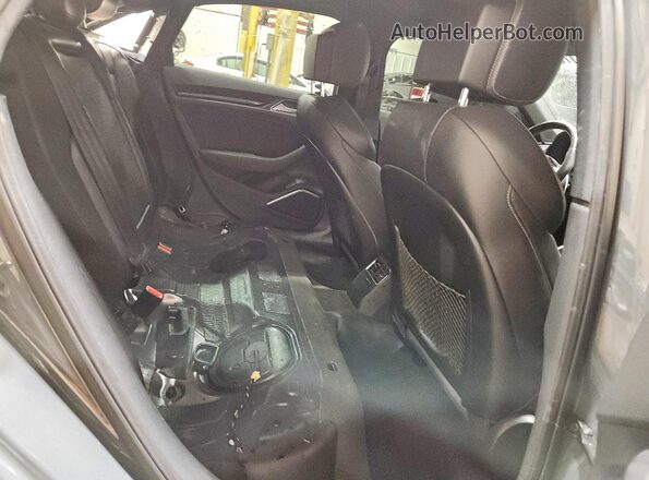 WAUB1HFF4KA099660 2019 AUDI S3 Gray Vista de los asientos traseros