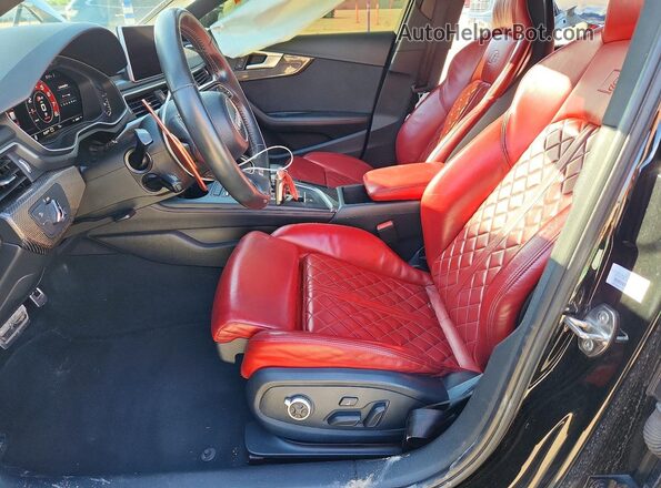 WAUB4AF40JA045199 2018 AUDI S4 Black Սալոնի դիմացի տեսք