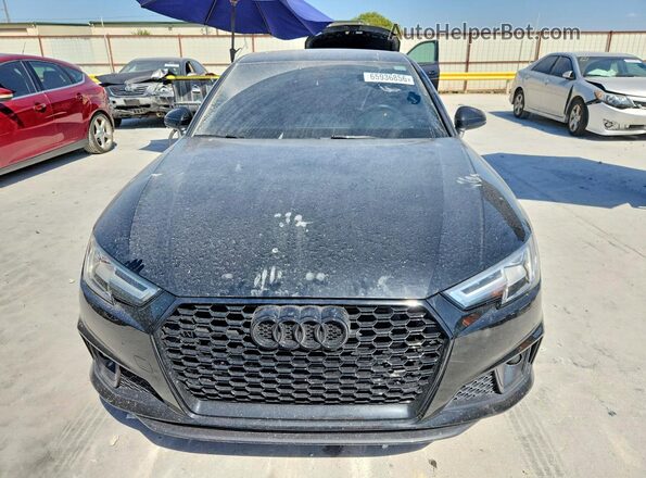 WAUB4AF40KA054826 2019 AUDI S4 Black Front view