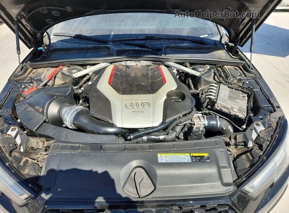 WAUB4AF40KA054826 2019 AUDI S4 Black Rear interior view