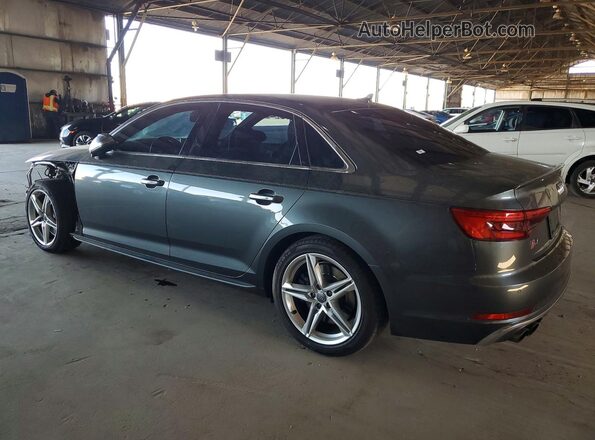 WAUB4AF41JA003611 2018 AUDI S4 Gray Rear left