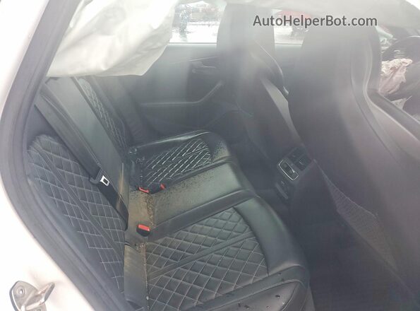 WAUB4AF43LA028142 2020 AUDI S4 White Widok tylnych siedzeń