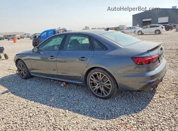WAUB4AF44MA086486 2021 AUDI S4 Charcoal უკანა მარცხენა