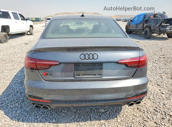 WAUB4AF44MA086486 2021 AUDI S4 Charcoal უკანა ხედი