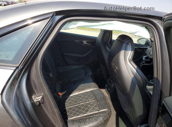 WAUB4AF44MA086486 2021 AUDI S4 Charcoal უკანა სავარძლების ხედი