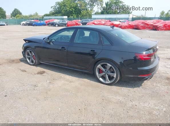 WAUB4AF47KA051678 2019 AUDI S4 Black Հետևի ձախ