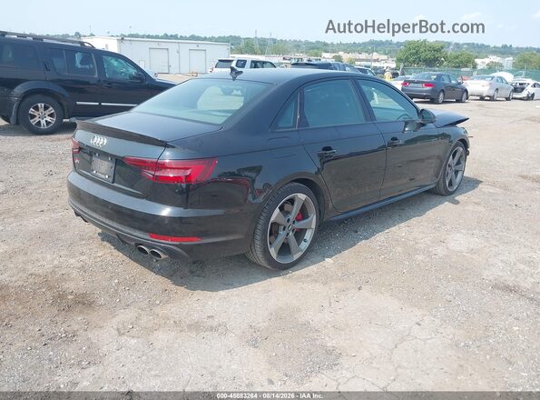 WAUB4AF47KA051678 2019 AUDI S4 Black Հետևի աջ