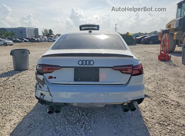 WAUB4AF48MA087222 2021 AUDI S4 White Rear view